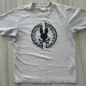 Boys Psycho Bunny tan tshirt sz 14/16